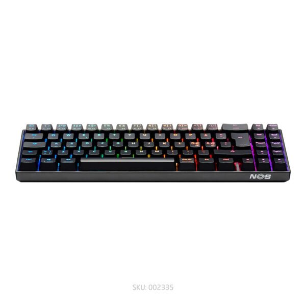 NOS C650 Mechanical RGB 65% "OPENBOX" - BLACK - Image 2