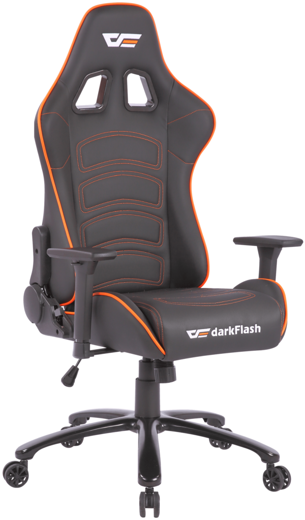DarkFlash RC600 Gaming Chair – Black/Orange