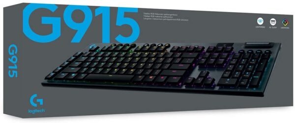 Logitech G G915 LIGHTSPEED Wireless RGB Mechanical Gaming Keyboard "OPENBOX"
