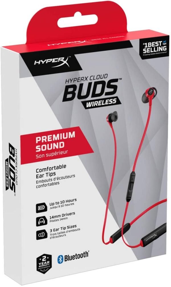 HyperX Cloud Buds – Bluetooth Wireless Headphones