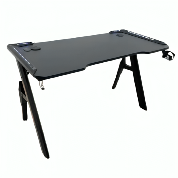 RGB Gaming Desk Colors: Black