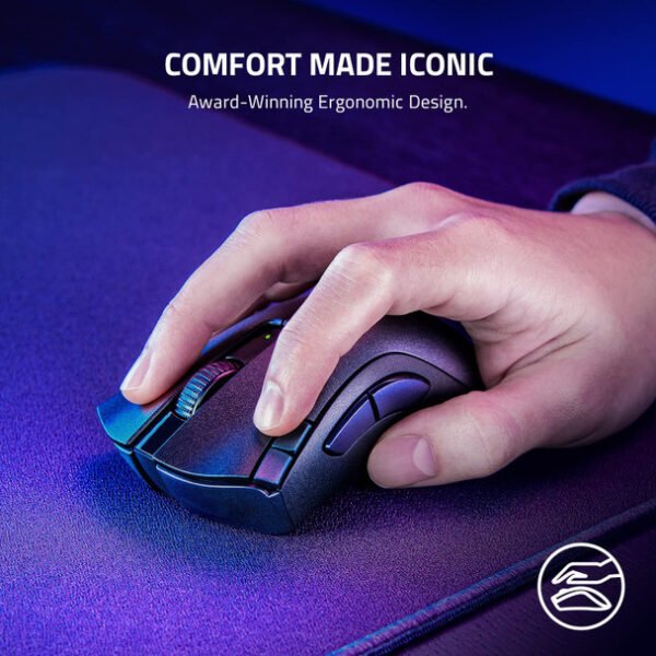 Razer DeathAdder V2 X HyperSpeed Wireless Gaming Mouse - Image 3