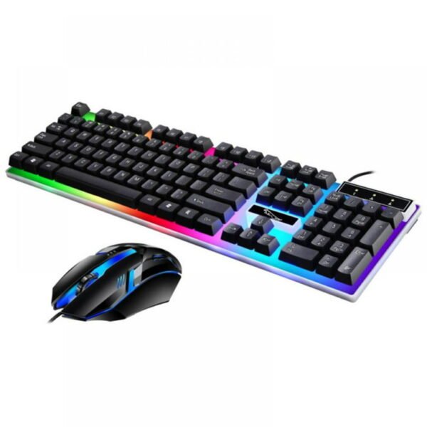 BAJEAL G21B BACKLIT KEYBOARD AND MOUSE BUNDLE - BLACK - Image 2