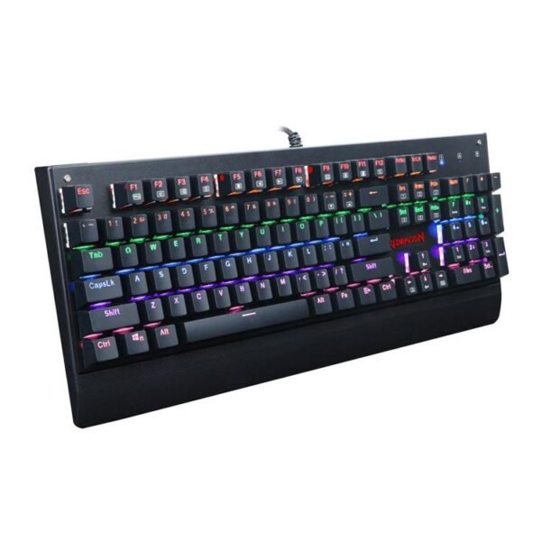 Redragon K557 RGB Backlit Waterproof Mechanical Gaming Keyboard with Blue Switches - Image 4