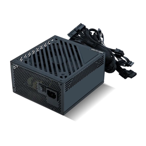 Zumax 750W 80 Plus Bronze Desktop Power Supply - Black