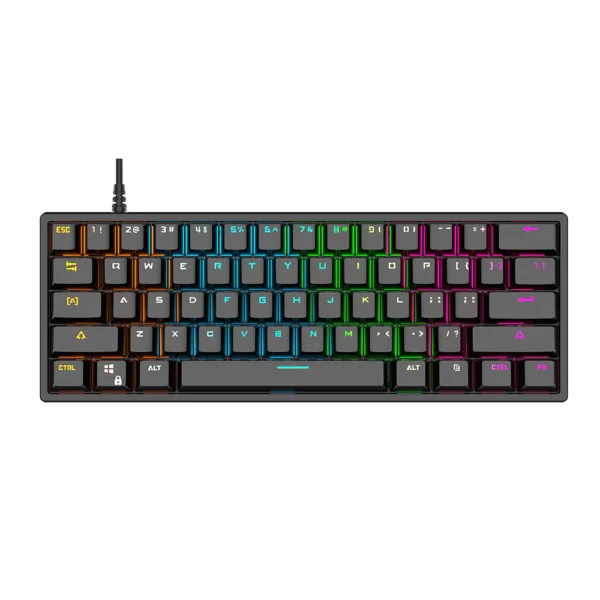 Bajeal G101 RGB Mechanical Gaming Keyboard - BLACK