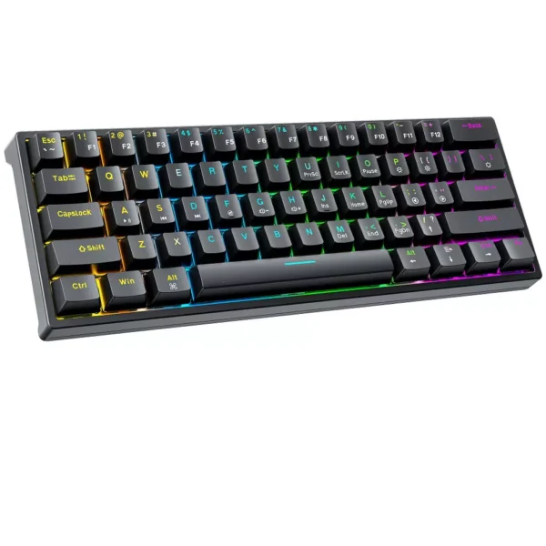 Bajeal G101 RGB Mechanical Gaming Keyboard - BLACK - Image 2