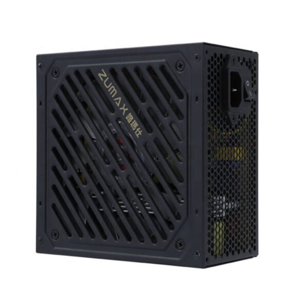 Zumax 750W 80 Plus Bronze Desktop Power Supply - Black - Image 2