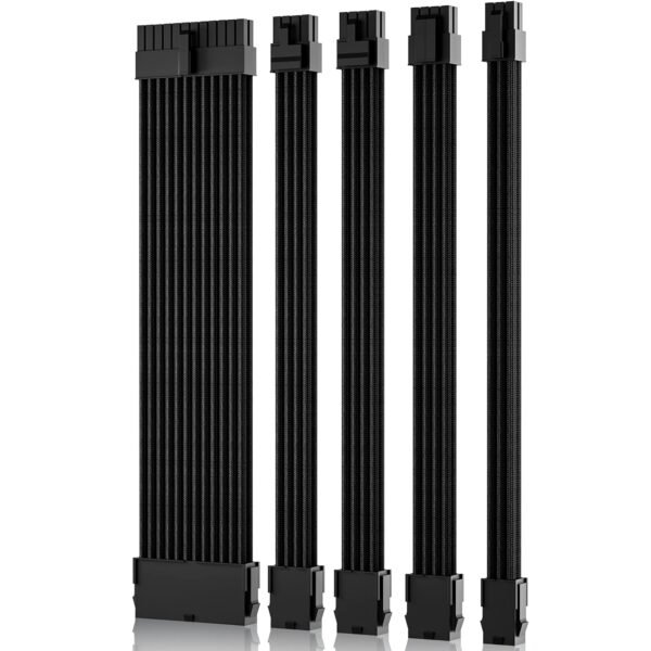 Colorful MOD Extension Combo Sleeved EXTENSION CABLE - BLACK - Image 2