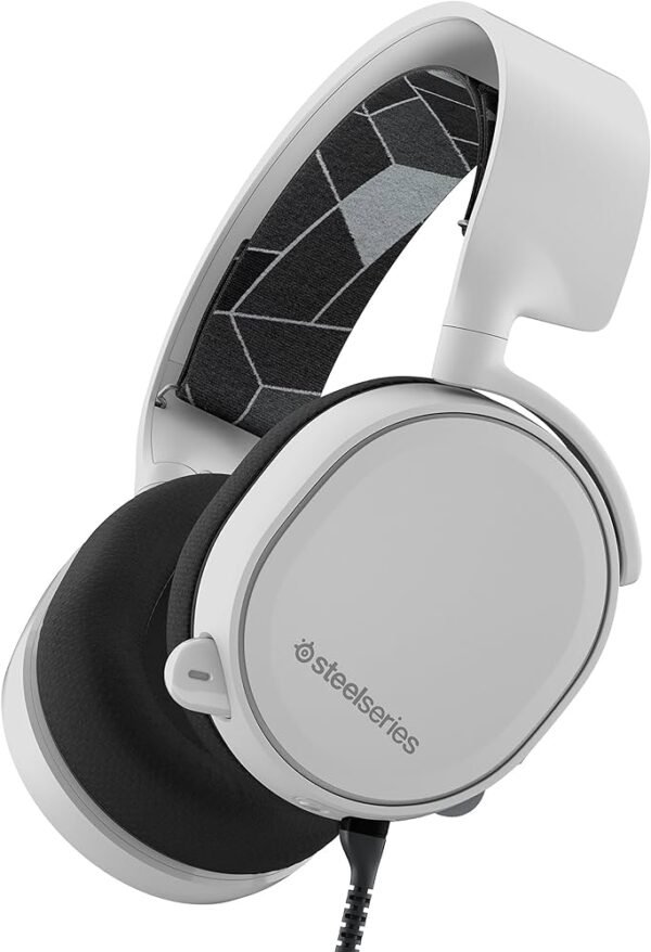 SteelSeries Arctis 3 WIRED Gaming Headset - WHITE "OPENBOX" - Image 3
