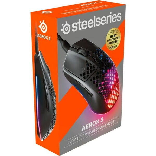 SteelSeries AEROX 3 Wired GAMING MOUSE " OPENBOX"