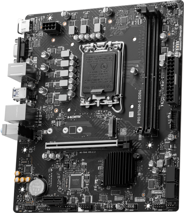 MSI PRO B760M-E DDR4 Desktop Motherboard - Image 3