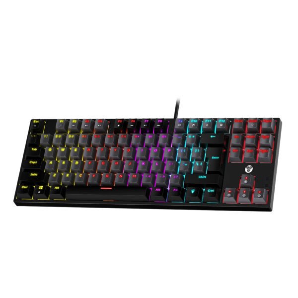 Fantech MK876V2 ATOM87 RGB Mechanical Keyboard SUMI Edition - BLACK