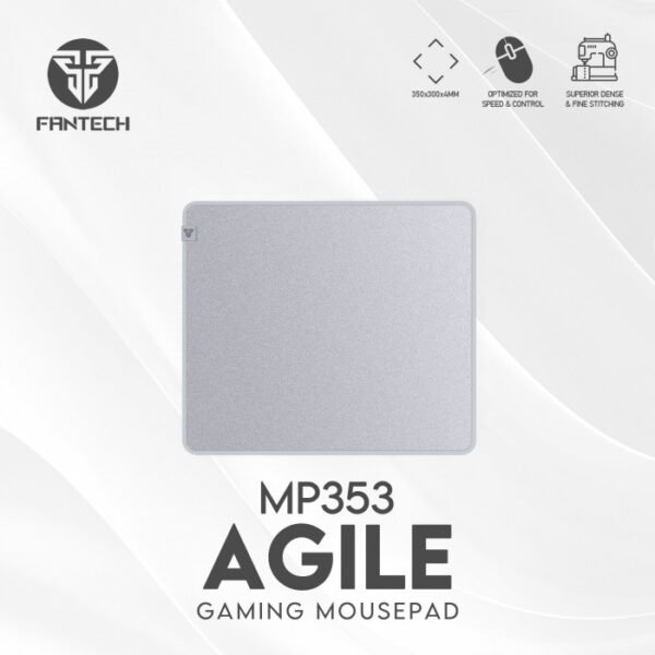 Fantech MP353 AGILE Medium Gaming Mouse Pad - White