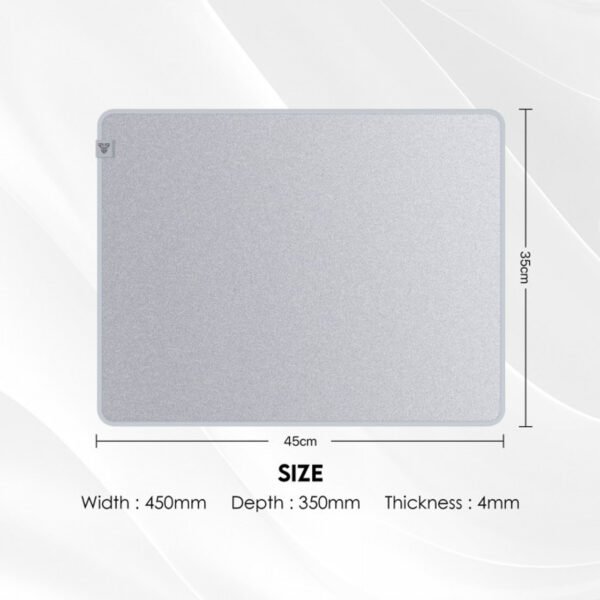 Fantech MP353 AGILE Medium Gaming Mouse Pad - White - Image 3
