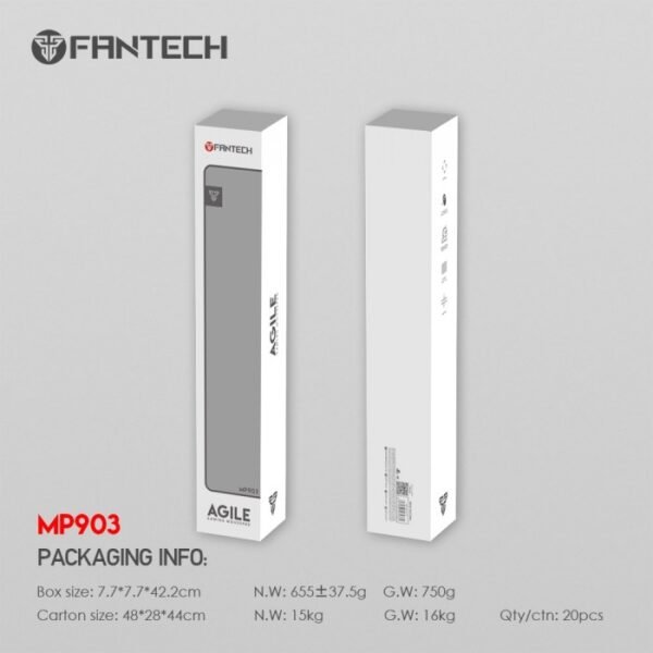 Fantech MP903 AGILE XXL - WHITE - Image 3