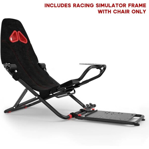 Foldable Racing Simulator Cockpit with Racing Seat for All Racing Wheels - Image 2
