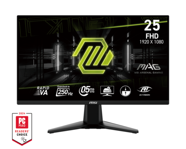 MSI MAG 255XFV 24.5" HDR 250 Hz Gaming Monitor